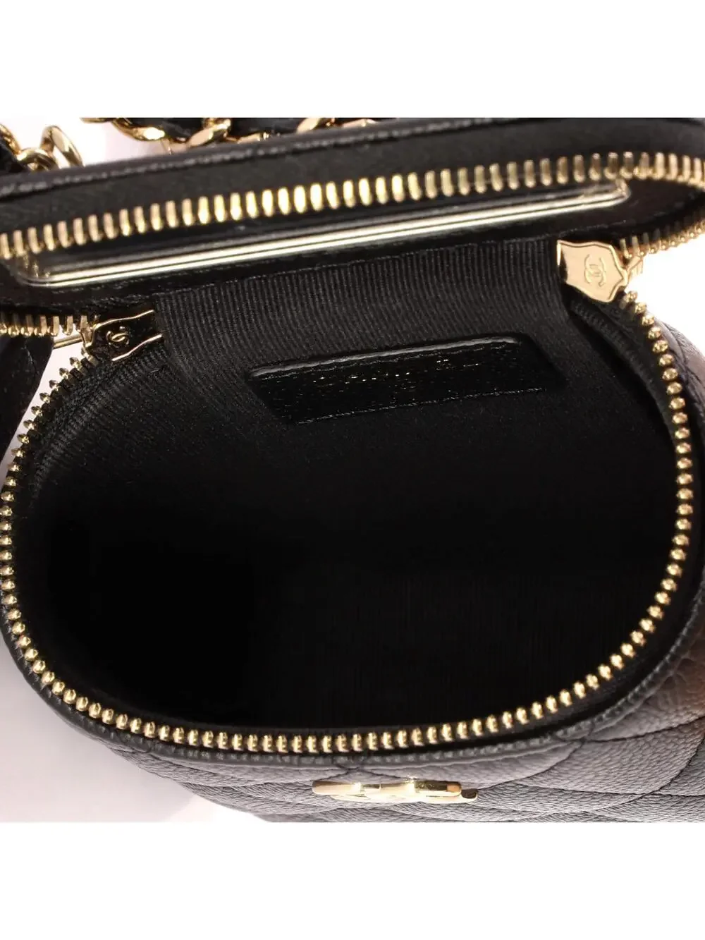 Chanel Vertical Tiny Cc Link Vanity #307025C38B